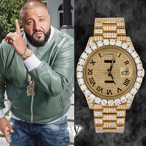 dk khaled rolex day date|dj khaled watches worth money.